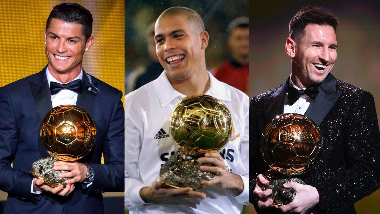 Classement des 10 joueurs qui ont remporté le plus de ballon d’or