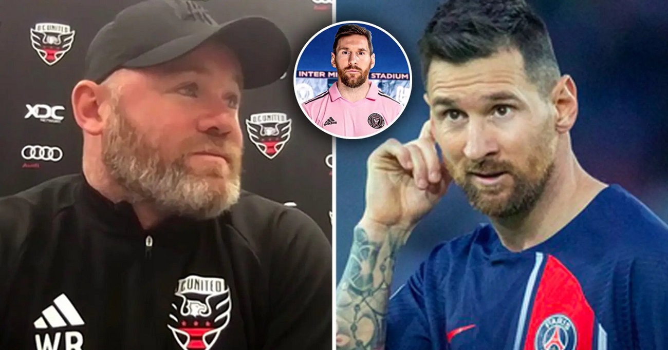 Wayne Rooney dithyrambique sur la signature de Lionel Messi à l’Inter Miami