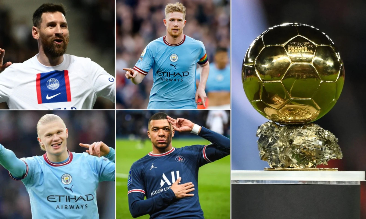 Mbappé 4é, De Bruyne 5é… les 5 favoris du Ballon d’Or 2023 ( juillet 2023)