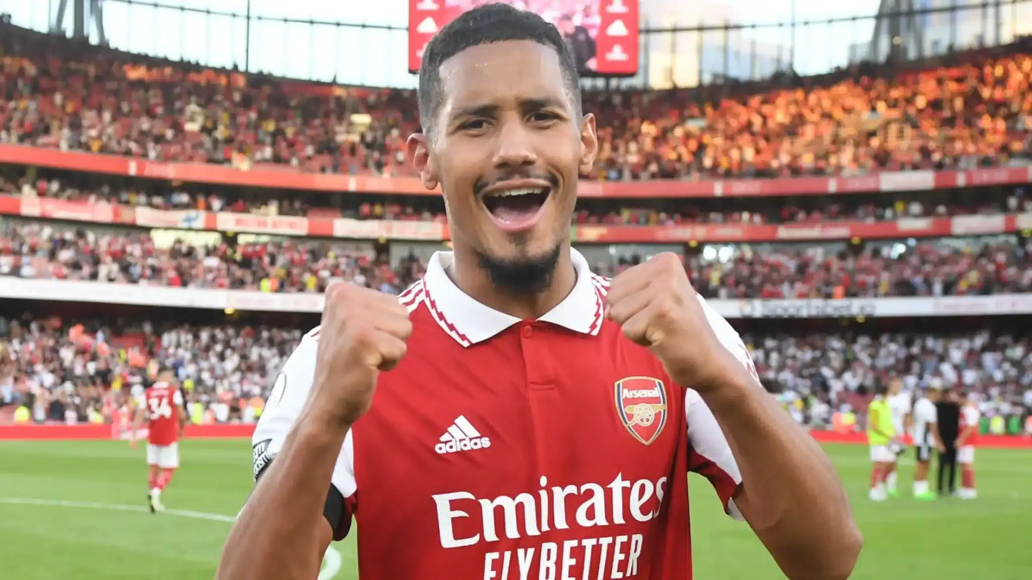 William Saliba Arsenal 2022 23 scaled