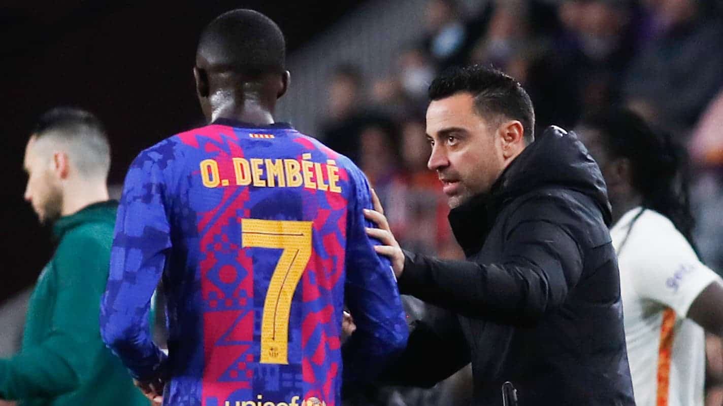 Barça : « Il m’a dit… », la grosse révélation de Xavi sur l’avenir de Dembélé