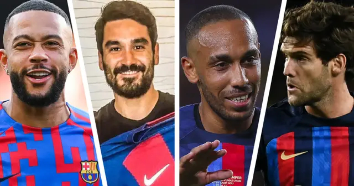 Les 11 joueurs arrivent gratuitement au Barca en 3 ans
