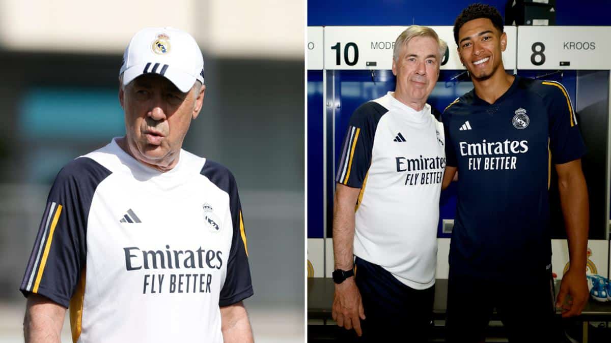 L’idée folle de Carlo Ancelotti, il trouve un nouveau poste pour Jude Bellingham