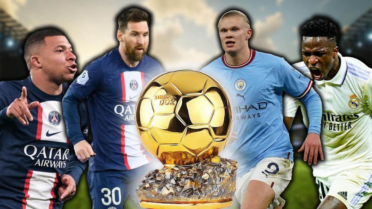 Vinicius 8é, Mbappé 4é, Gundogan 6é… les 10 favoris du Ballon d’Or (Juillet 2023)