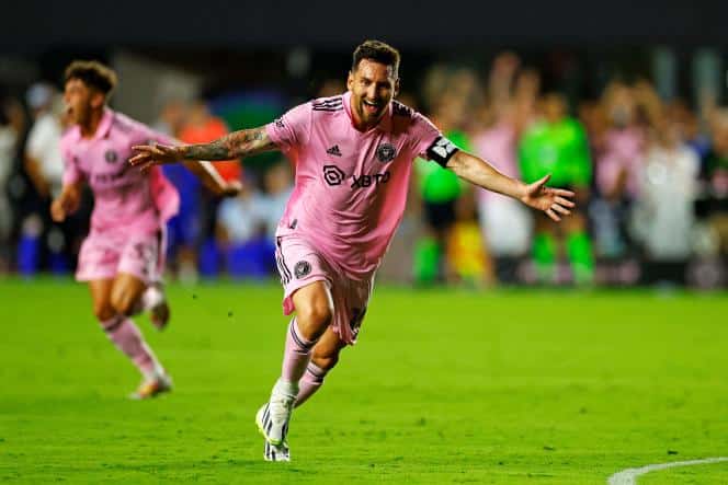 Sublime coup-franc de Lionel Messi à l’Inter Miami, la réaction classe de Thomas Muller