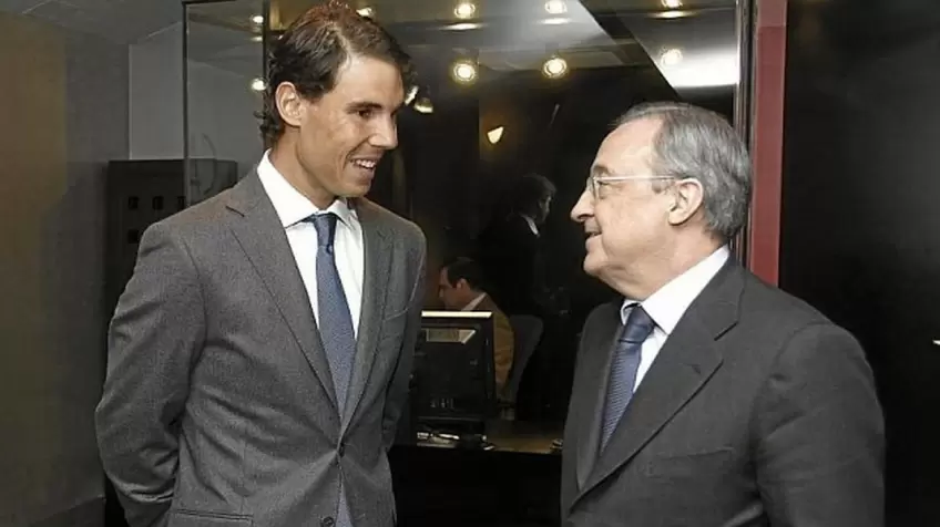 florentino perez wants rafael nadal to become fc real madrid president
