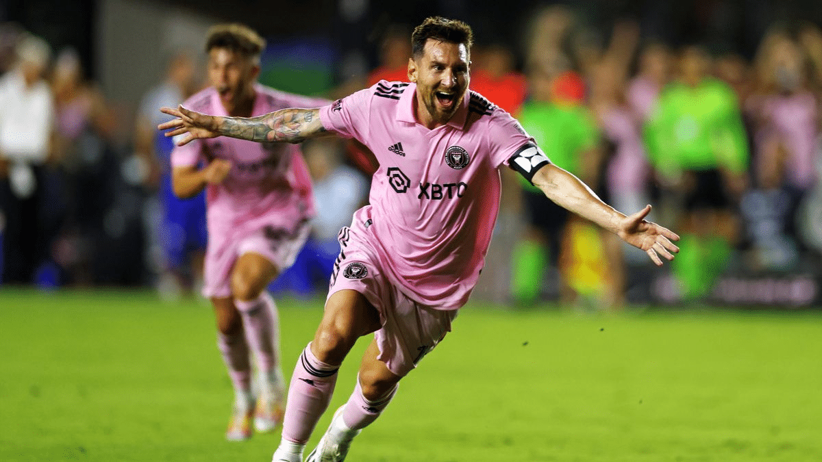Messi avec l'Inter Miami