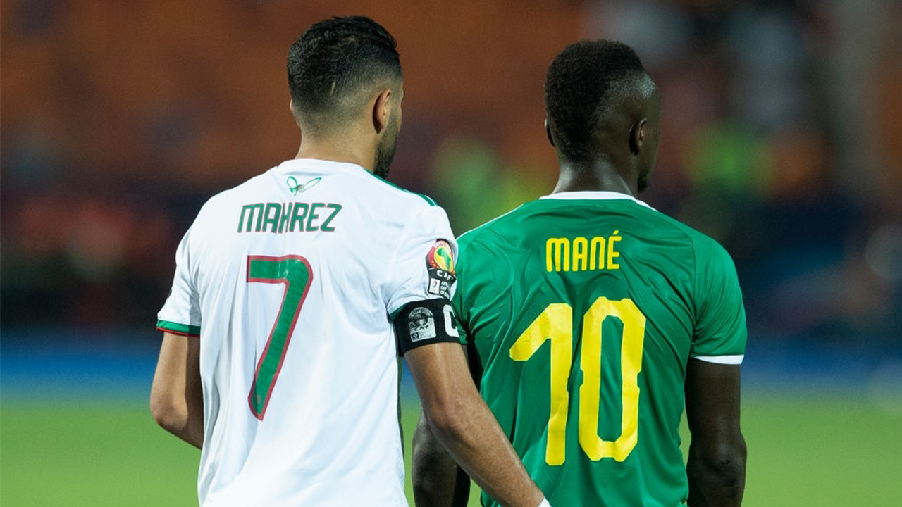 Mahrez et Sadio Mané