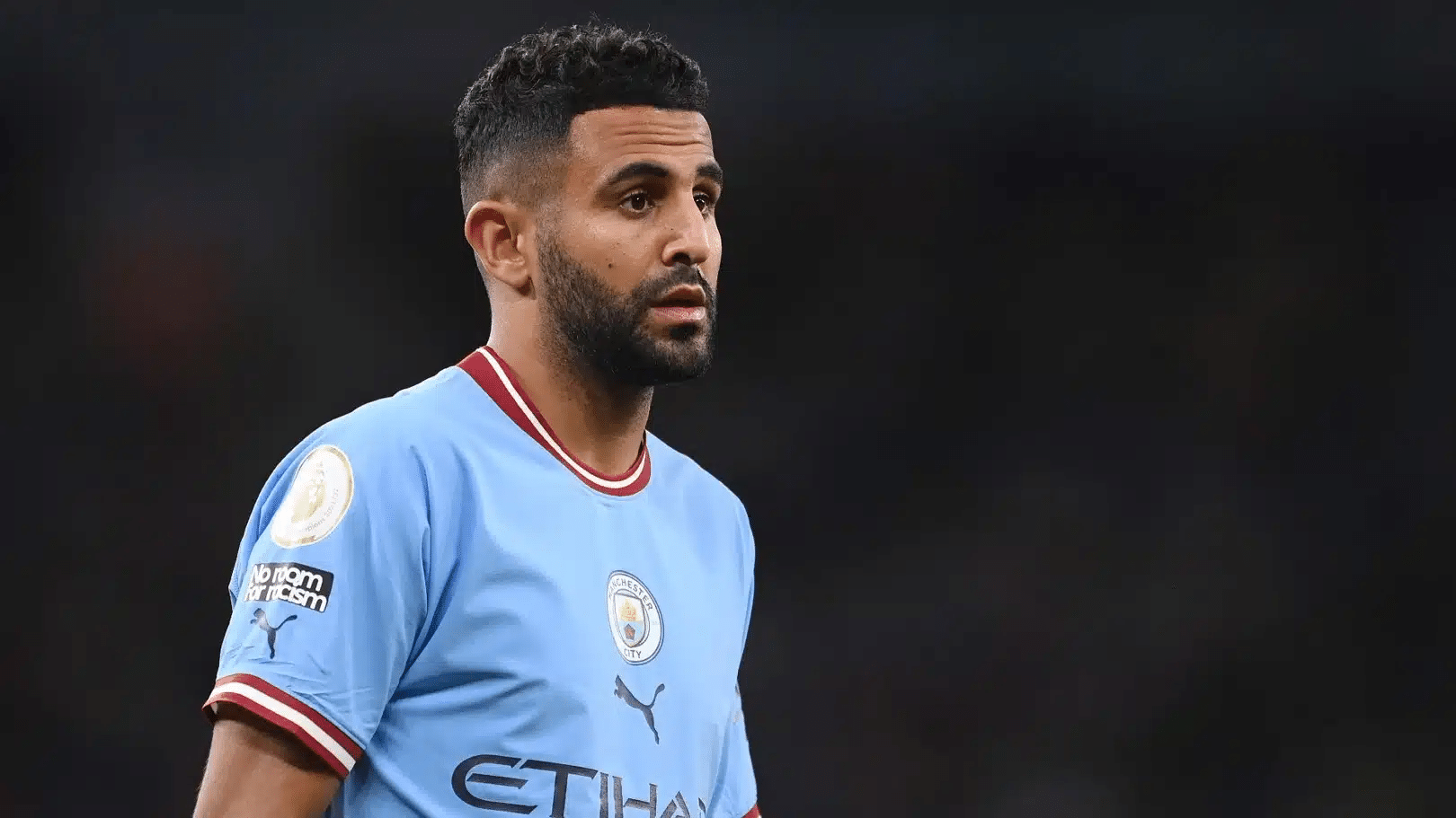 Mahrez avec Manchester City