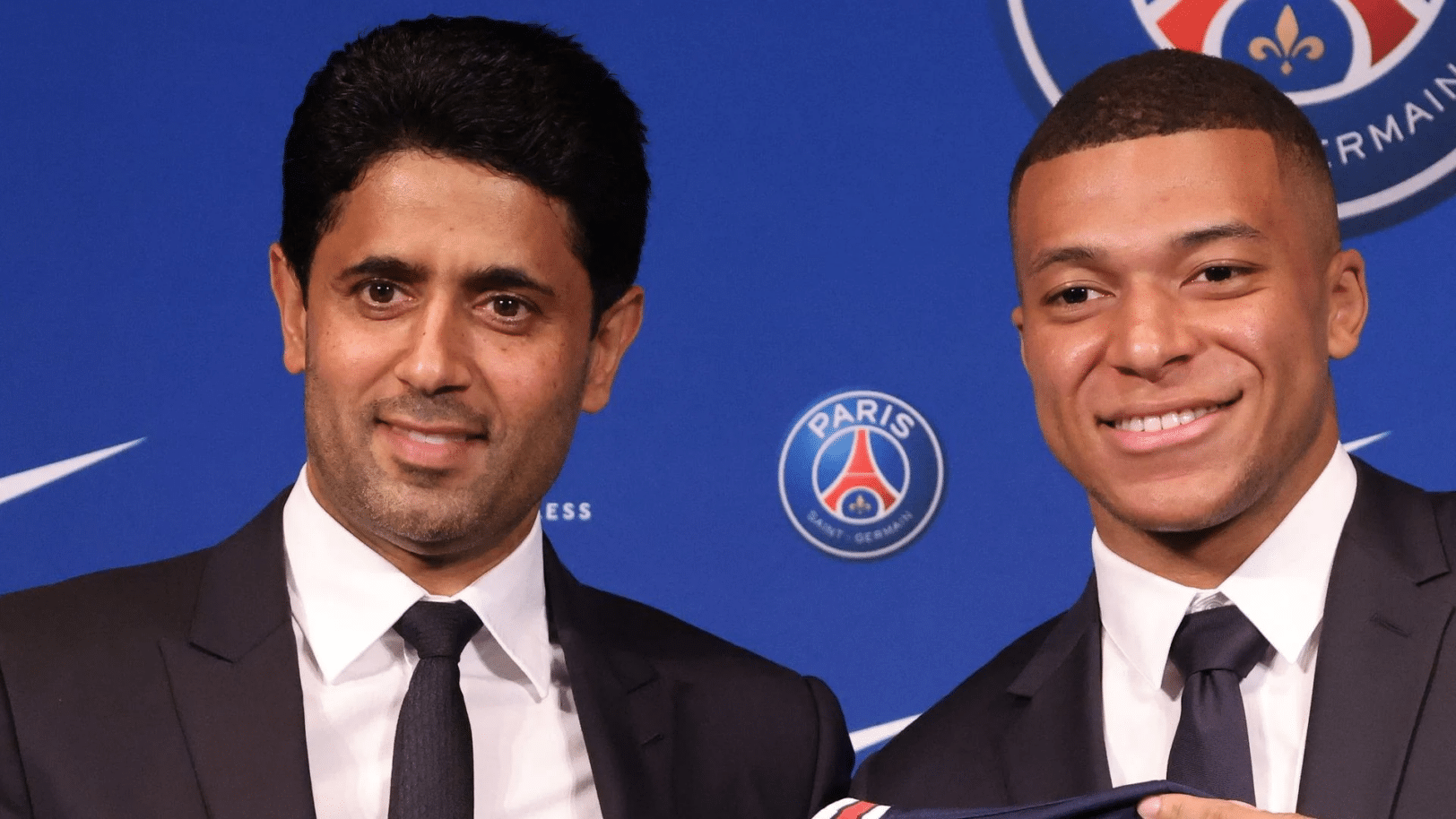 Mbappé avec Nasser