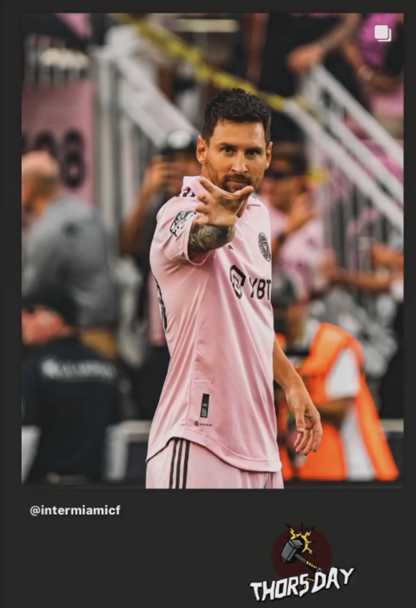 La femme de Messi révèle la signification de la célébration contre Atlanta 2 La femme de Messi révèle la signification de la célébration contre Atlanta