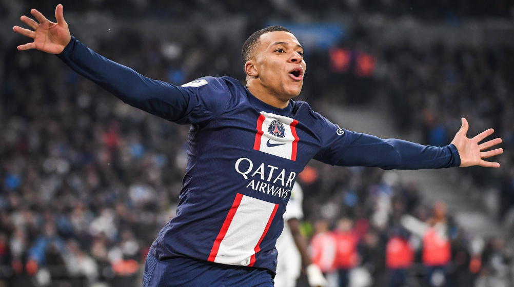 Mbappe avec le PSG