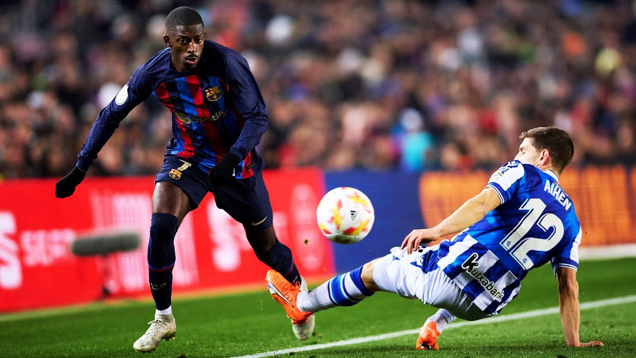 Dembélé qui dribble