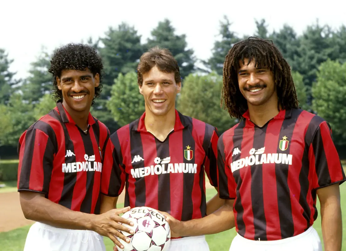 van Basten, Gullit et Rijkaard