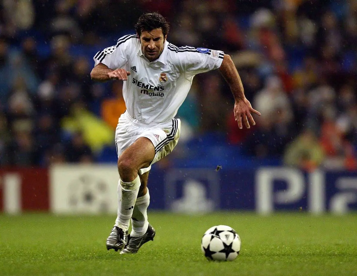 Figo avec le REal madrid