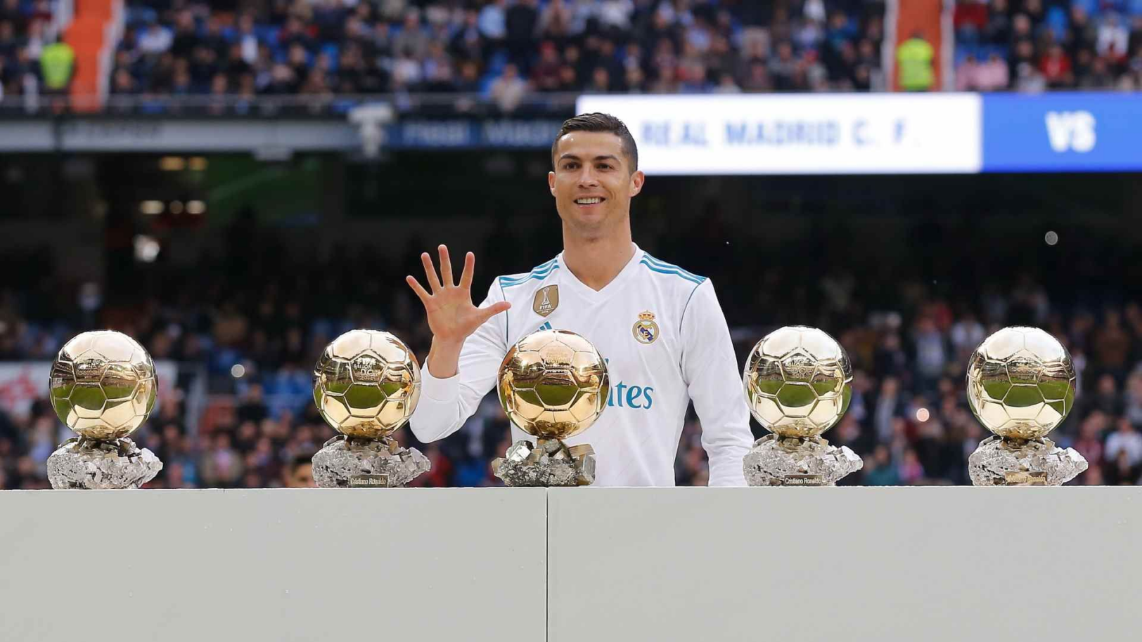 Cristiano Ronaldo – Portugal – 5 ballons d’or