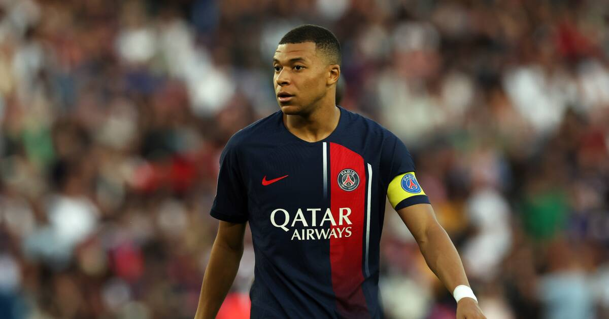 Mbappé avec le PSG