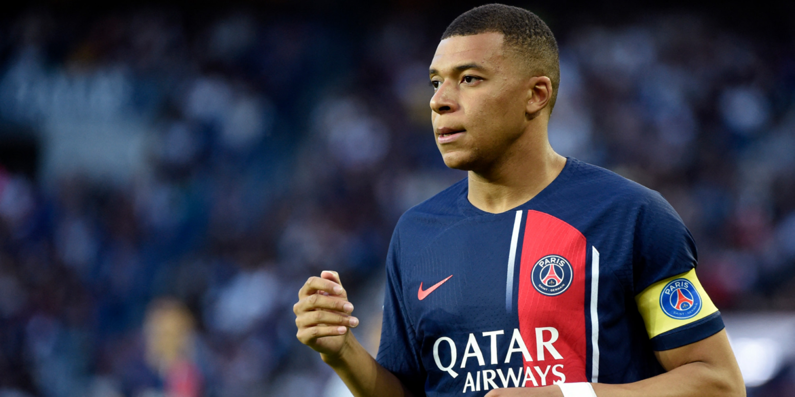 Mbappé avec le Paris Saint-Germain