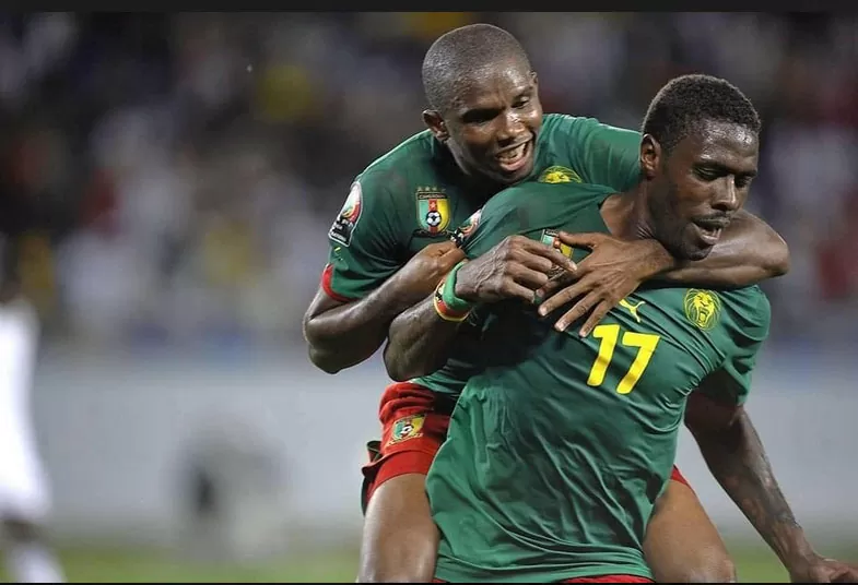 Eto'o avec Idrissou