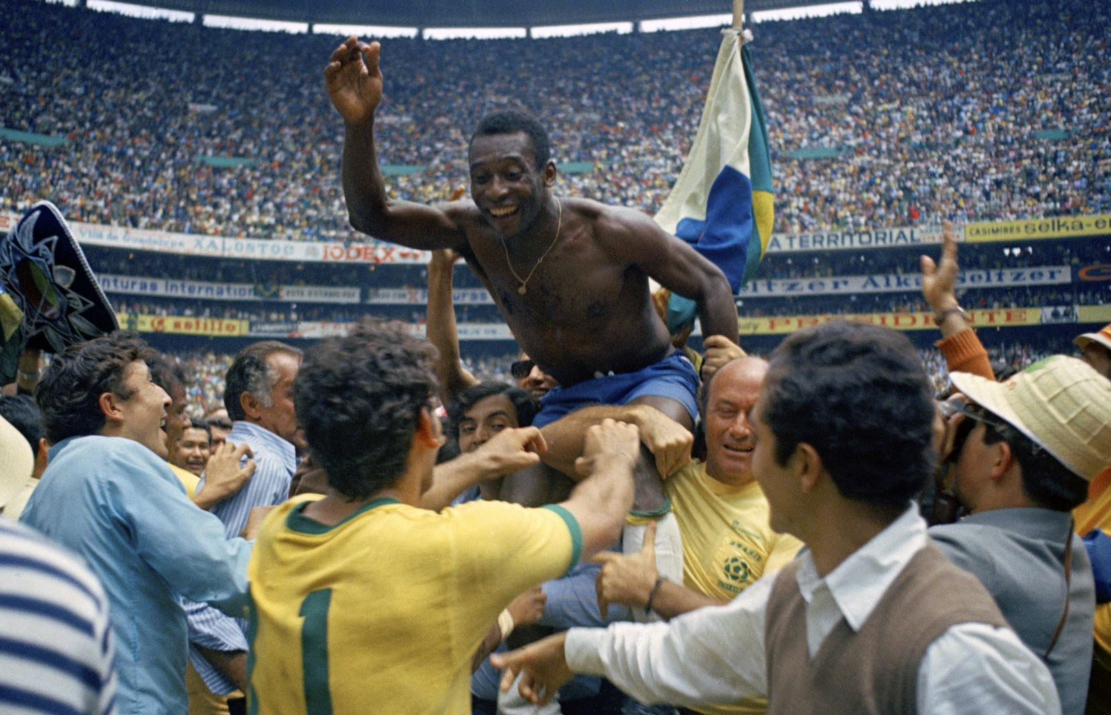 Pelé (Brésil) - 1958 / 1962 / 1970