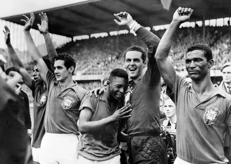 Classement des joueurs qui ont remporté le plus de Coupe du monde 8 Vava (Brésil) - 1958 / 1962
