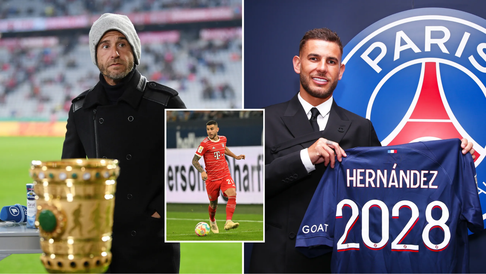 Scholl démolit Lucas Hernandez : "Je ne crois pas un mot de ce que tu dis" 3 Mehmet Scholl avec Lucas Hernandez