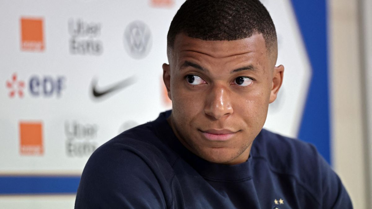 Mbappé avec la France