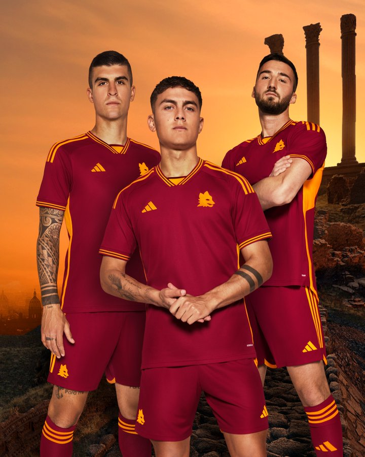 Le maillot de l'AS Roma
