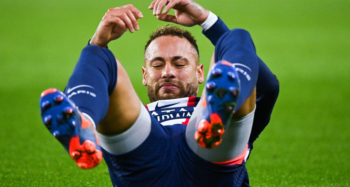 Neymar triste