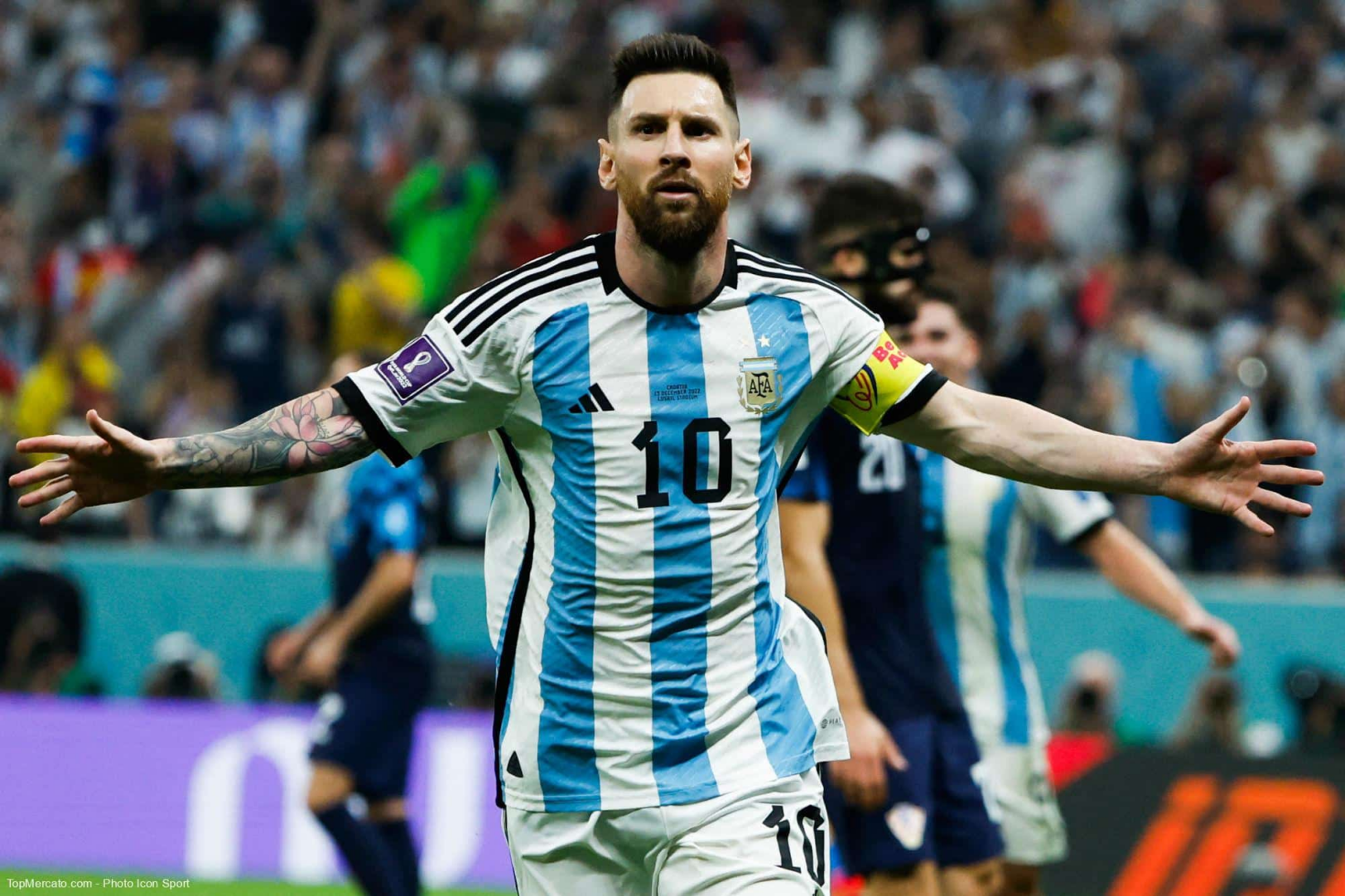 Messi avec l'Argentine