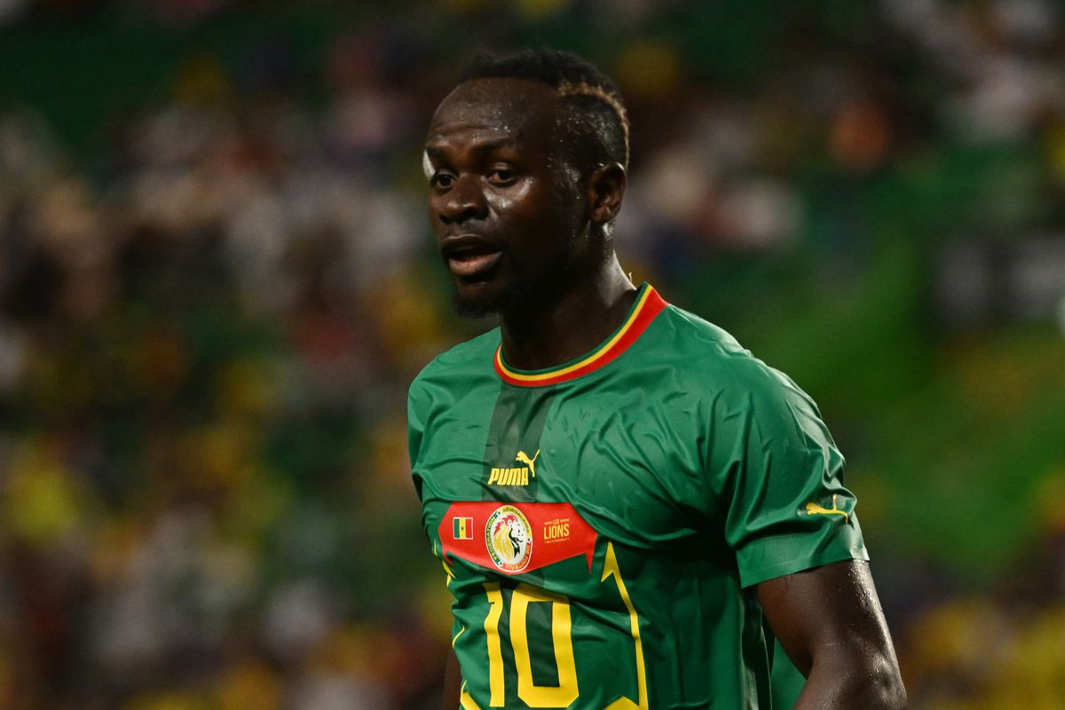 Sadio Mané avec le Sénégal