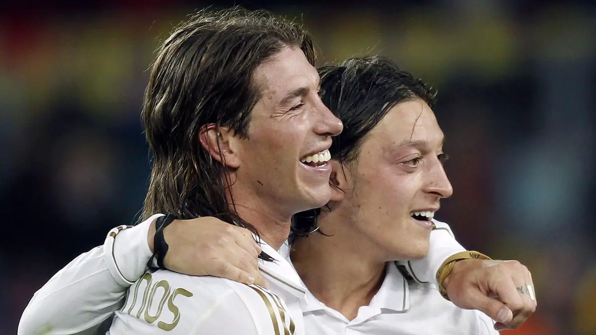 Ramos avec Ozil