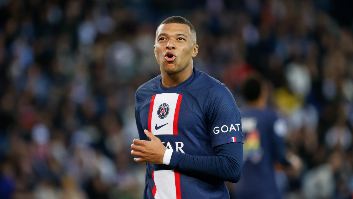 Mbappé avec Le PSG