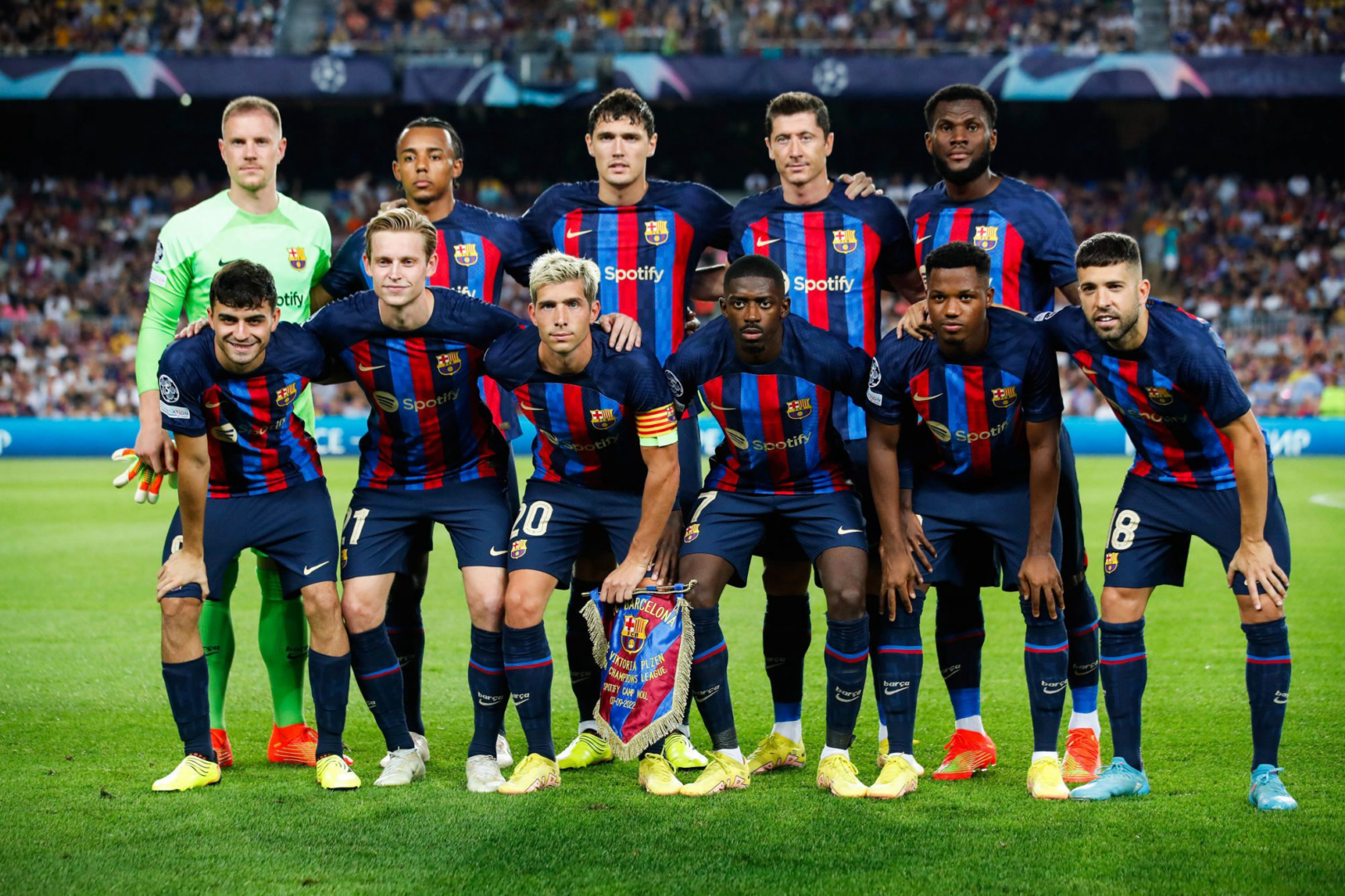 L'équipe de Barcelone