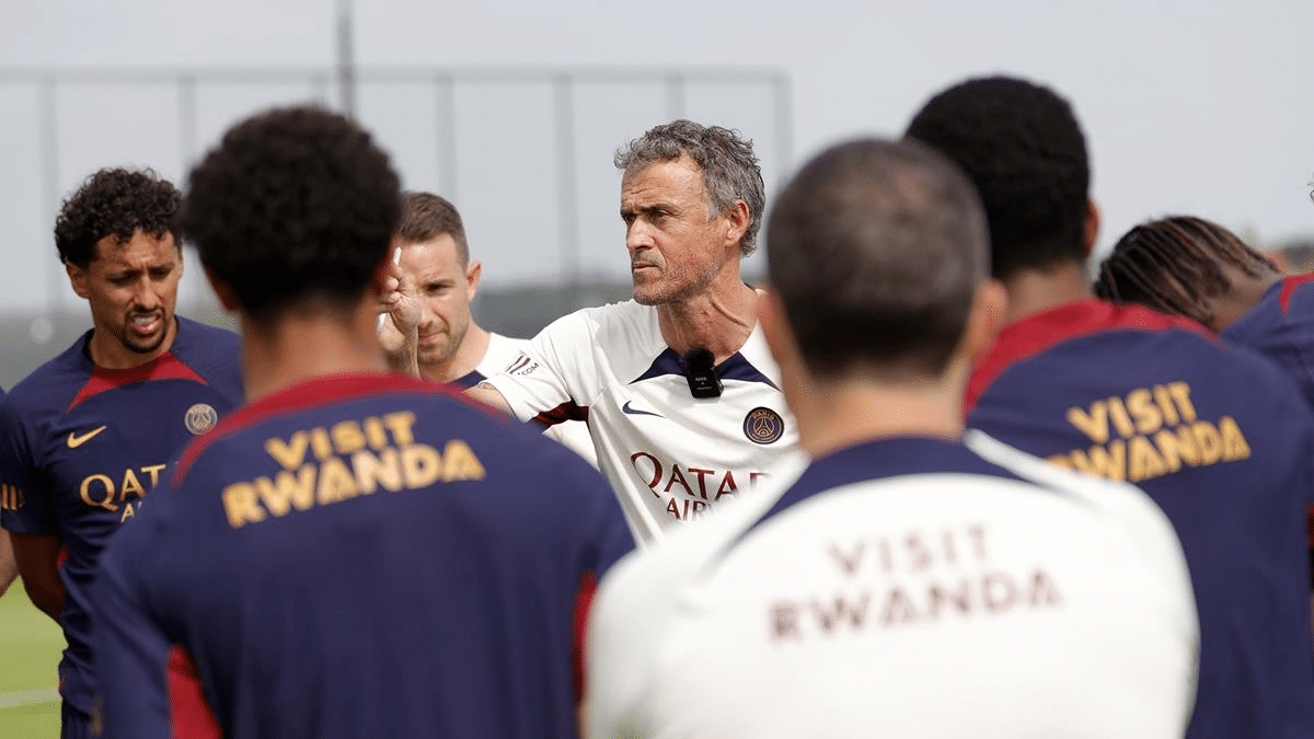 Entrainement PSG