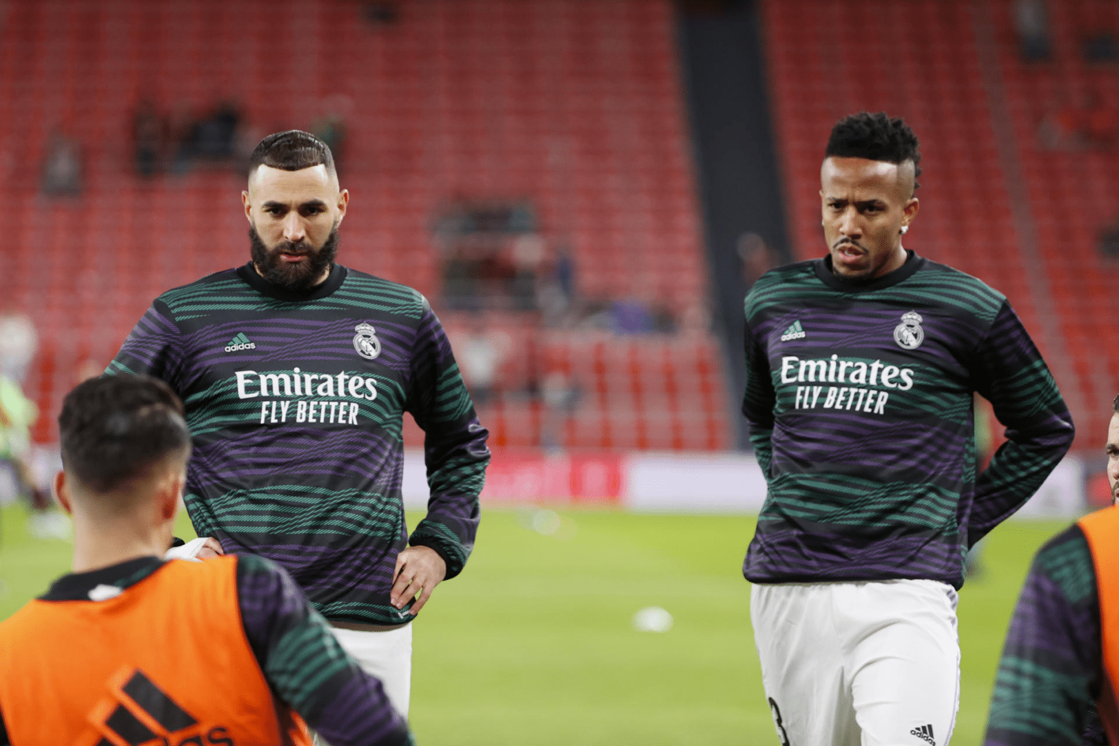 Militao avec Benzema