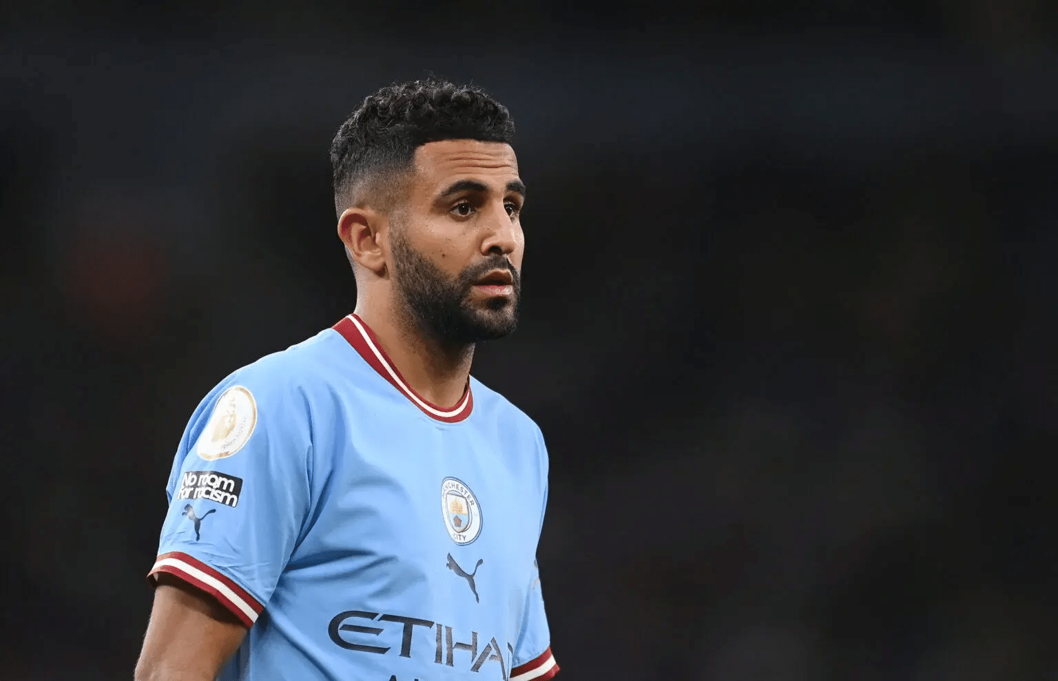 Mahrez avec City