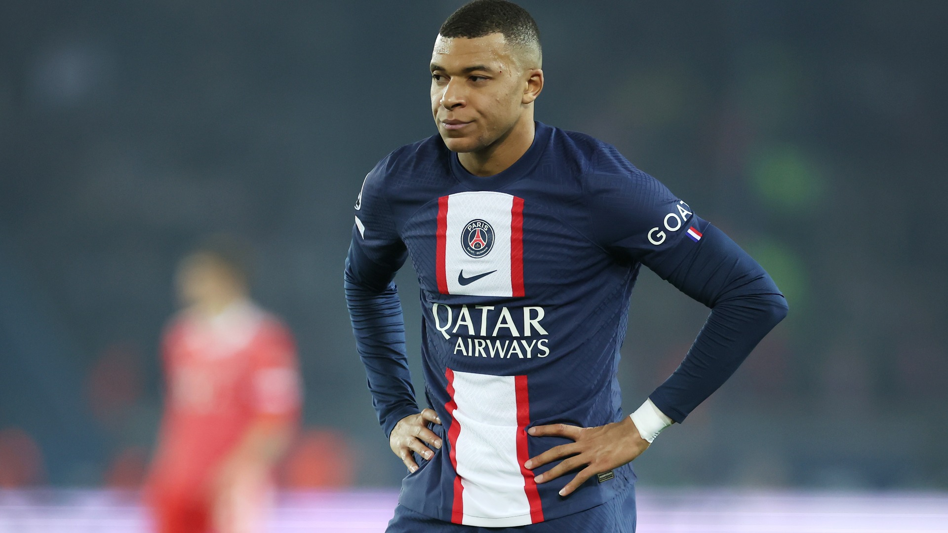 kylian mbappe psg v bayern munich ucl 2023