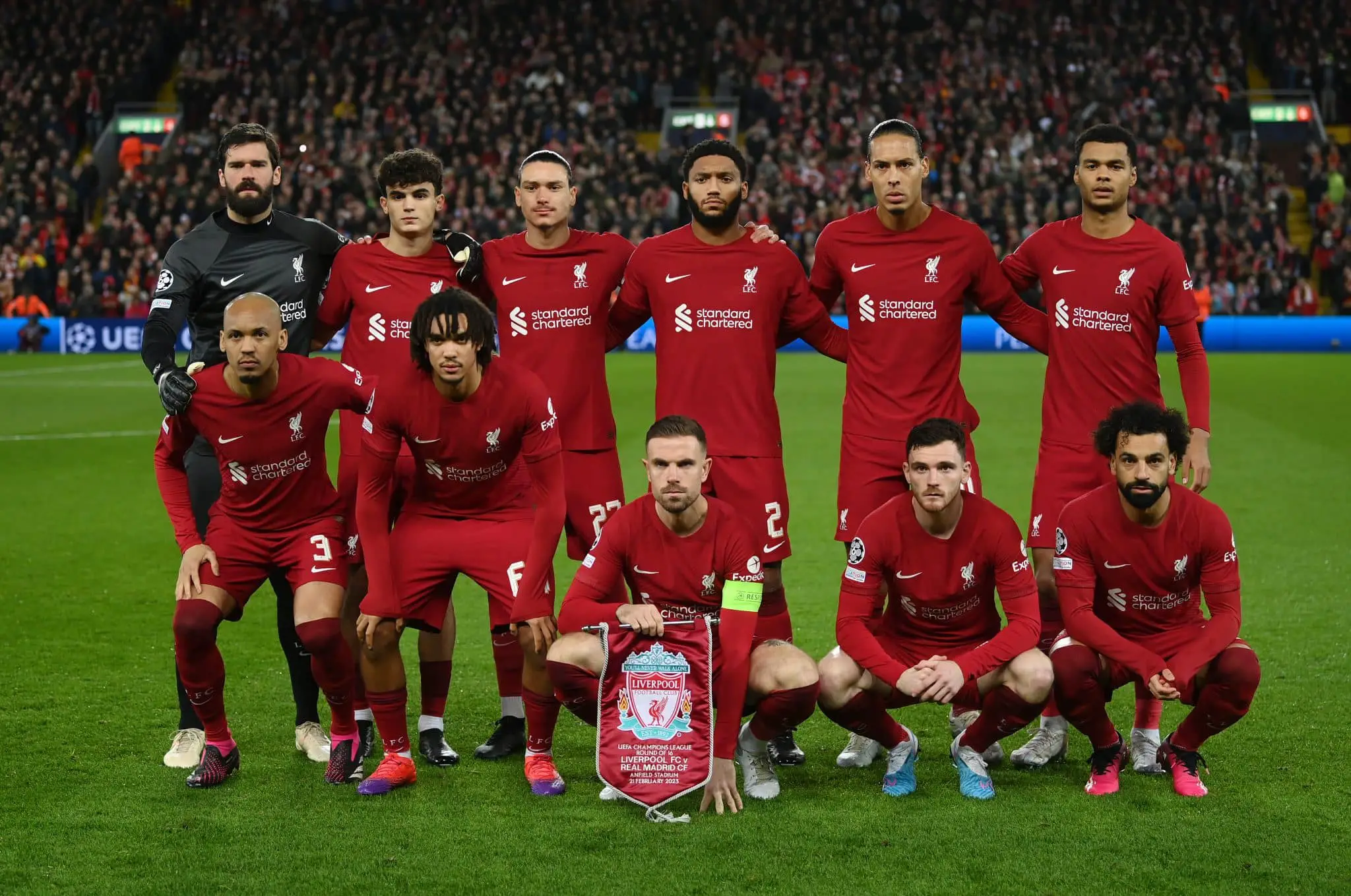liverpool fc v real madrid round of 16 leg one uefa champions league squad scaled 1