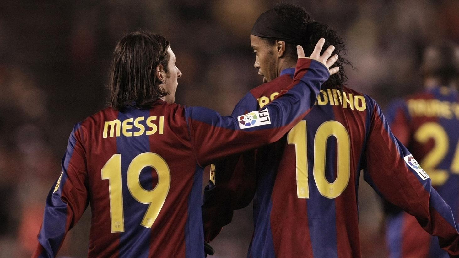 Quand Ronaldinho refusait de désigner Lionel Messi comme pur et simple GOAT !