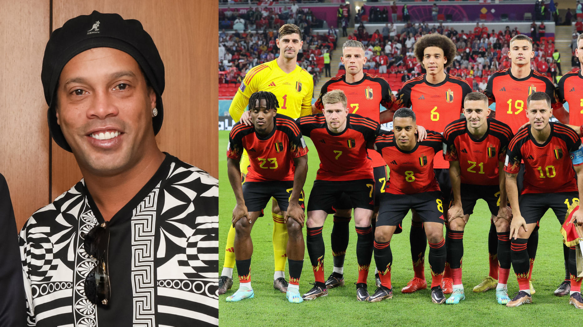 « J’aime son style » : Ronaldinho choisit son footballeur belge préféré