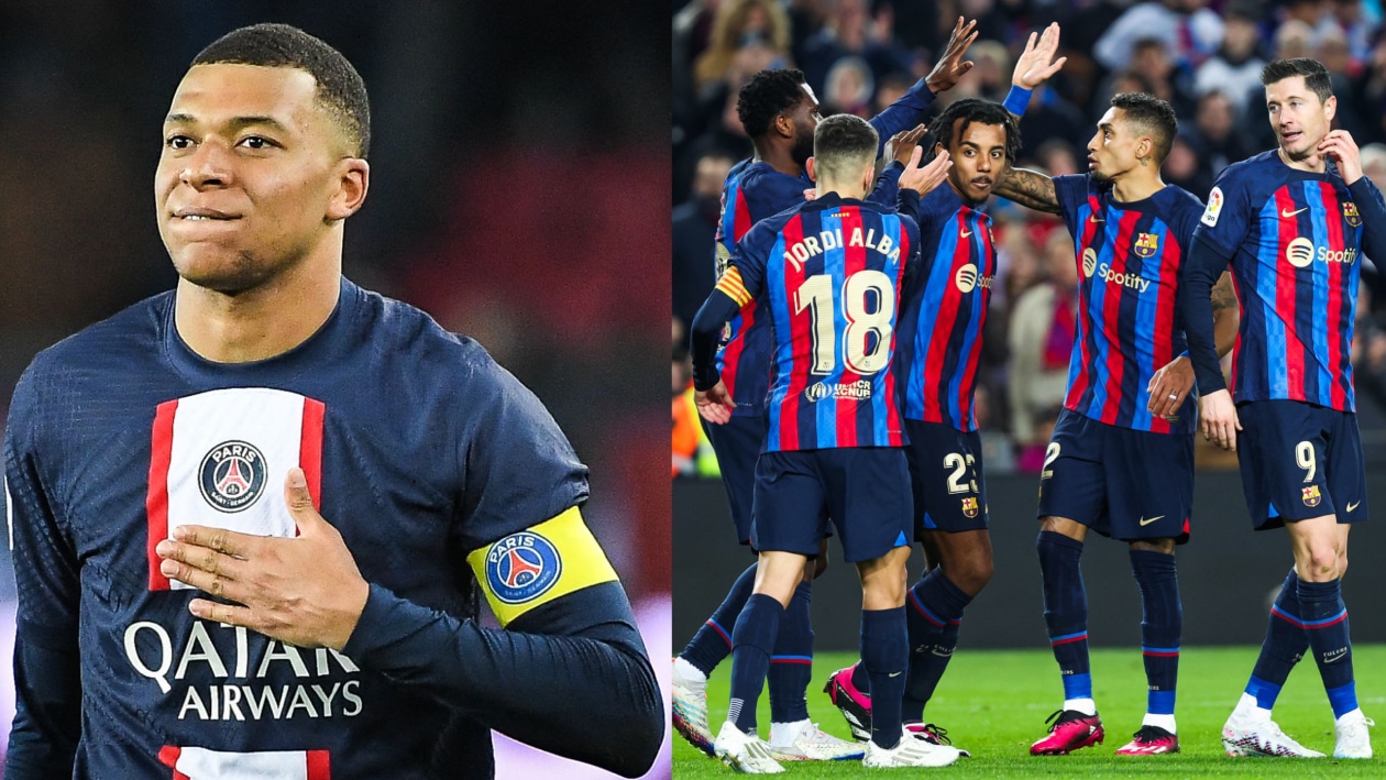 Les 4 joueurs du Barça que le PSG voudrait en échange de Mbappé sont nommés