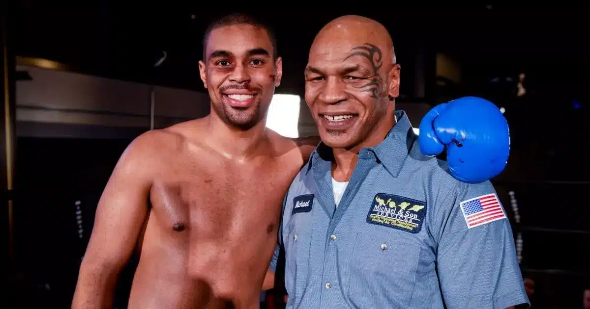 Amir Tyson et Mike Tyson