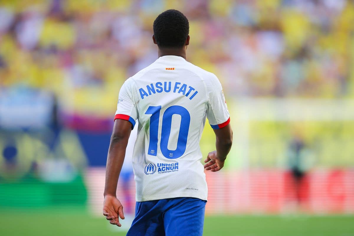 Ansu Fati parti, le nouveau numéro 10 du FC Barcelone déjà désigné
