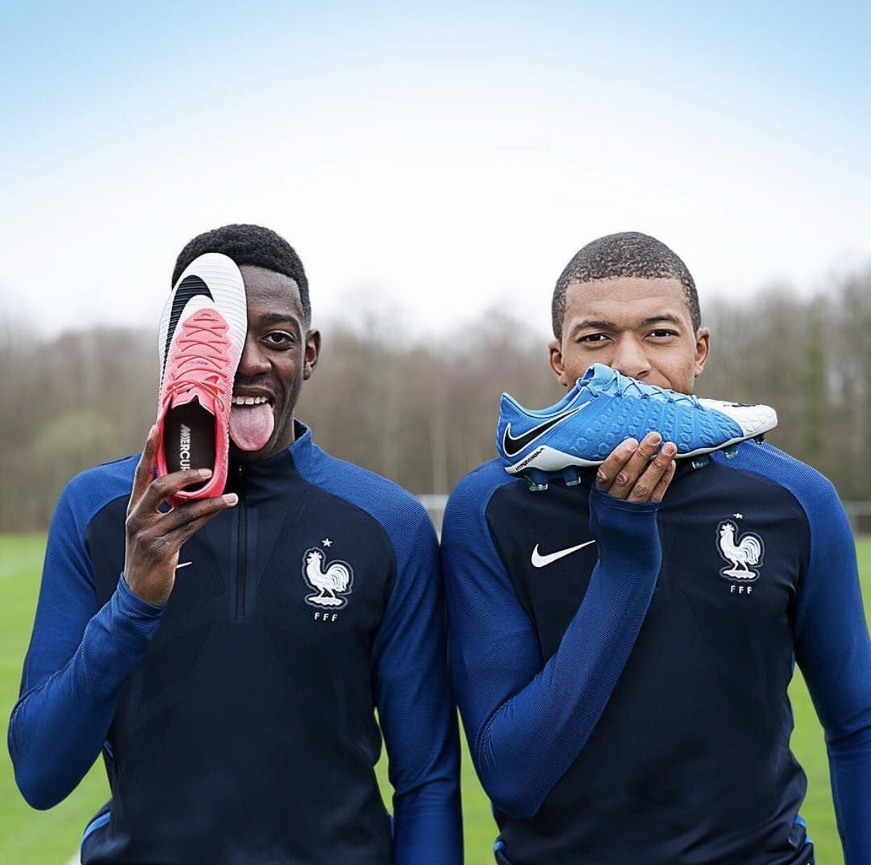 Dembelé Mbappé PSG