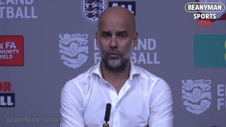 Man City : Le terrible coup de gueule de Guardiola après la défaite en Community Shield