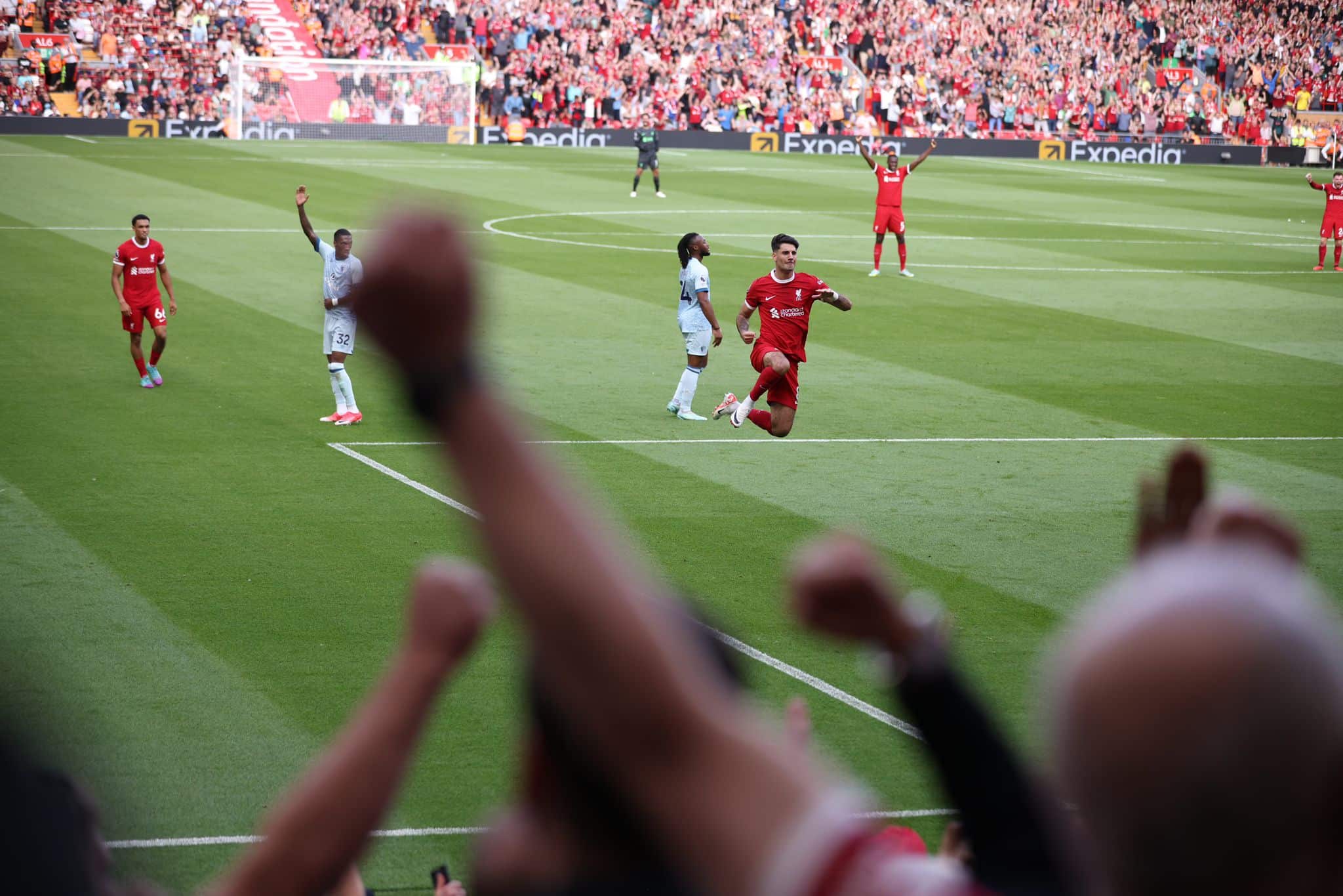 Premier League : Avec un Mohamed record, Liverpool bat Bournemouth