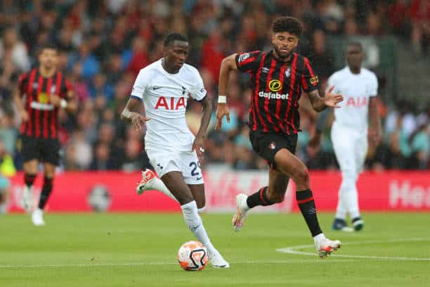 Premier League : Tottenham enchaîne face à Bournemouth, Pape Matar Sarr encore décisif