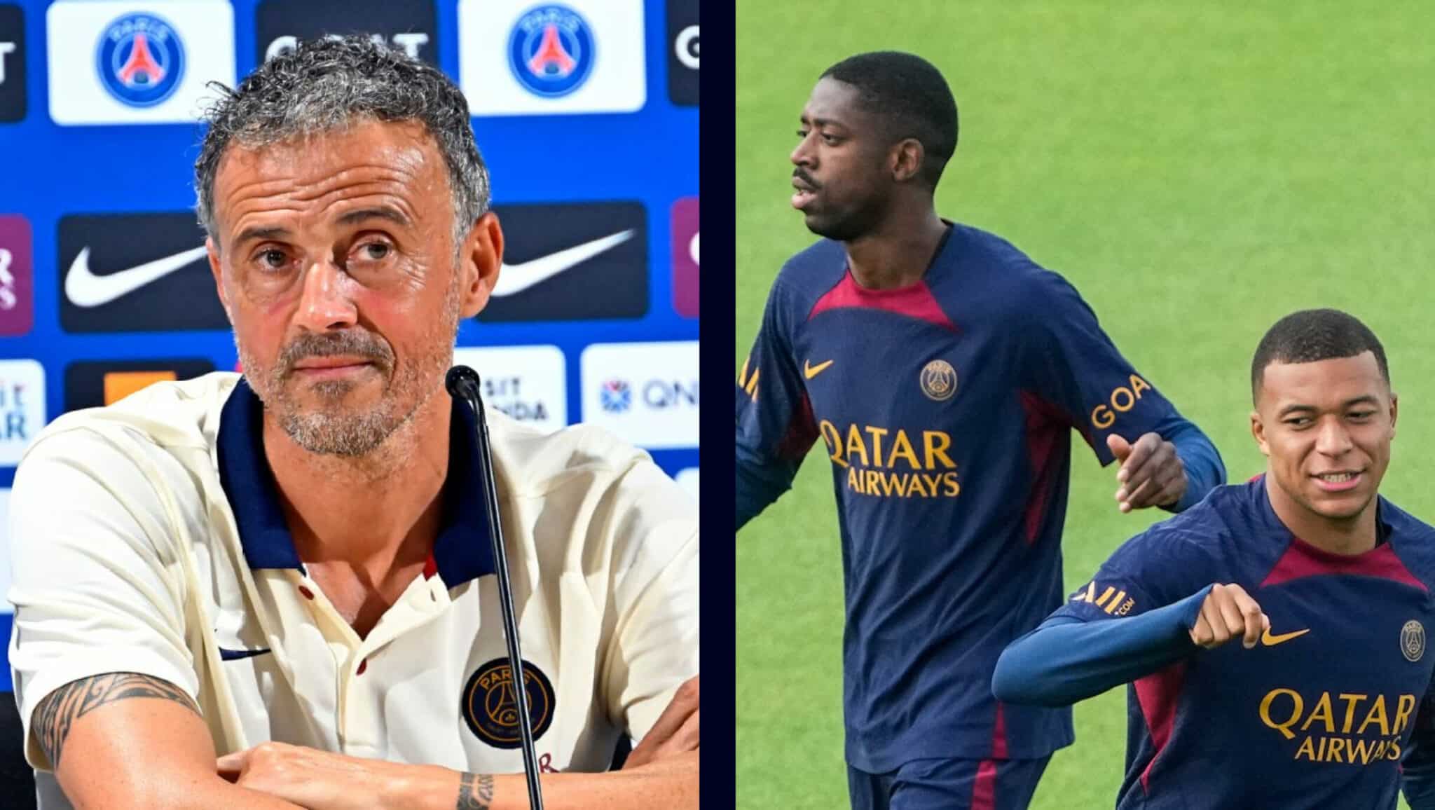 L’aveu de Luis Enrique sur le duo Mbappé-Dembélé : « J’ai eu tort »