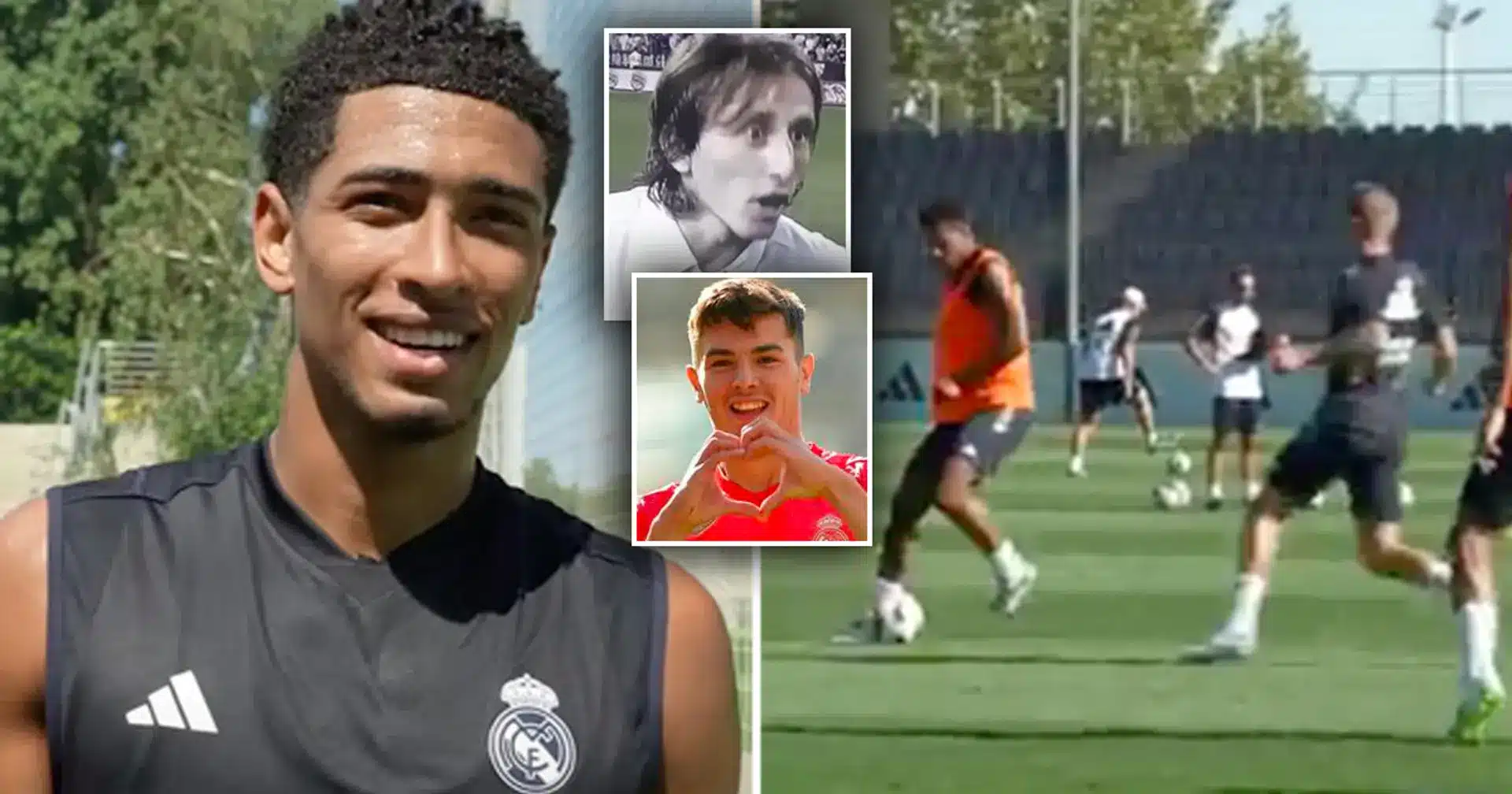 Real Madrid : La passe incroyable de Jude Bellingham à l’entraînement fait le buzz (Vidéo)